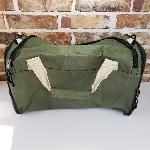 Adventures by Disney Collapsible Travel Duffel bag backpack Hunter Green - Picture 5 of 10